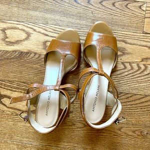 Antonio melani leather sandal